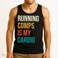 Running Comps Is My Cardio Realtor Real Estate Tank Top thumb 3