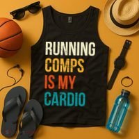 Running Comps Is My Cardio Realtor Real Estate Tank Top thumb 4