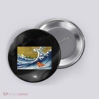 Ruby Cavalier King Charles Spaniel Button thumb 0