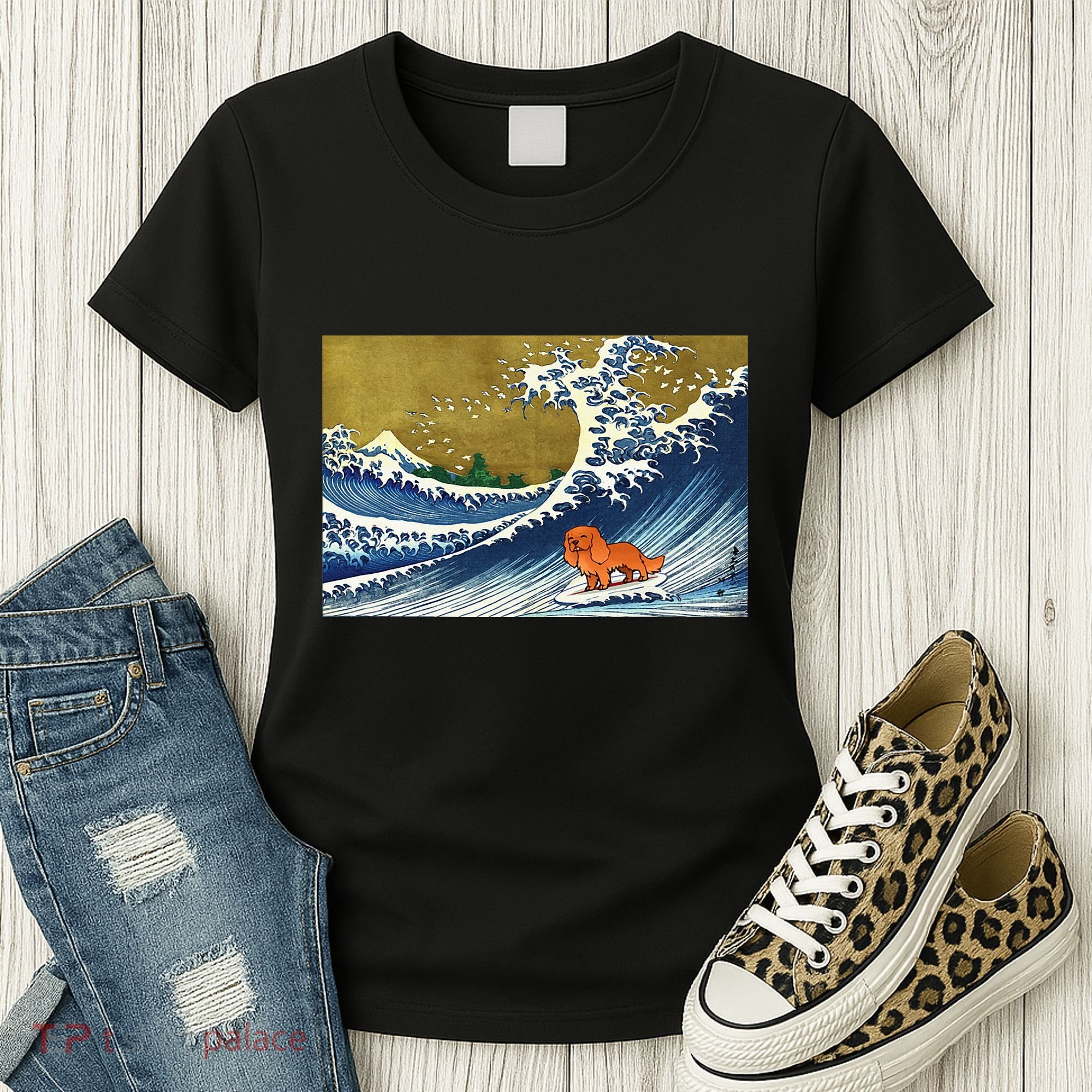 Ruby Cavalier King Charles Spaniel Women's T-Shirt