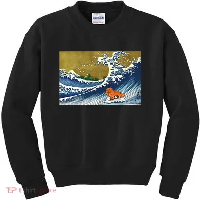 Ruby Cavalier King Charles Spaniel Kids Sweatshirt