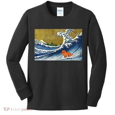 Ruby Cavalier King Charles Spaniel Kids Long Sleeve Shirt