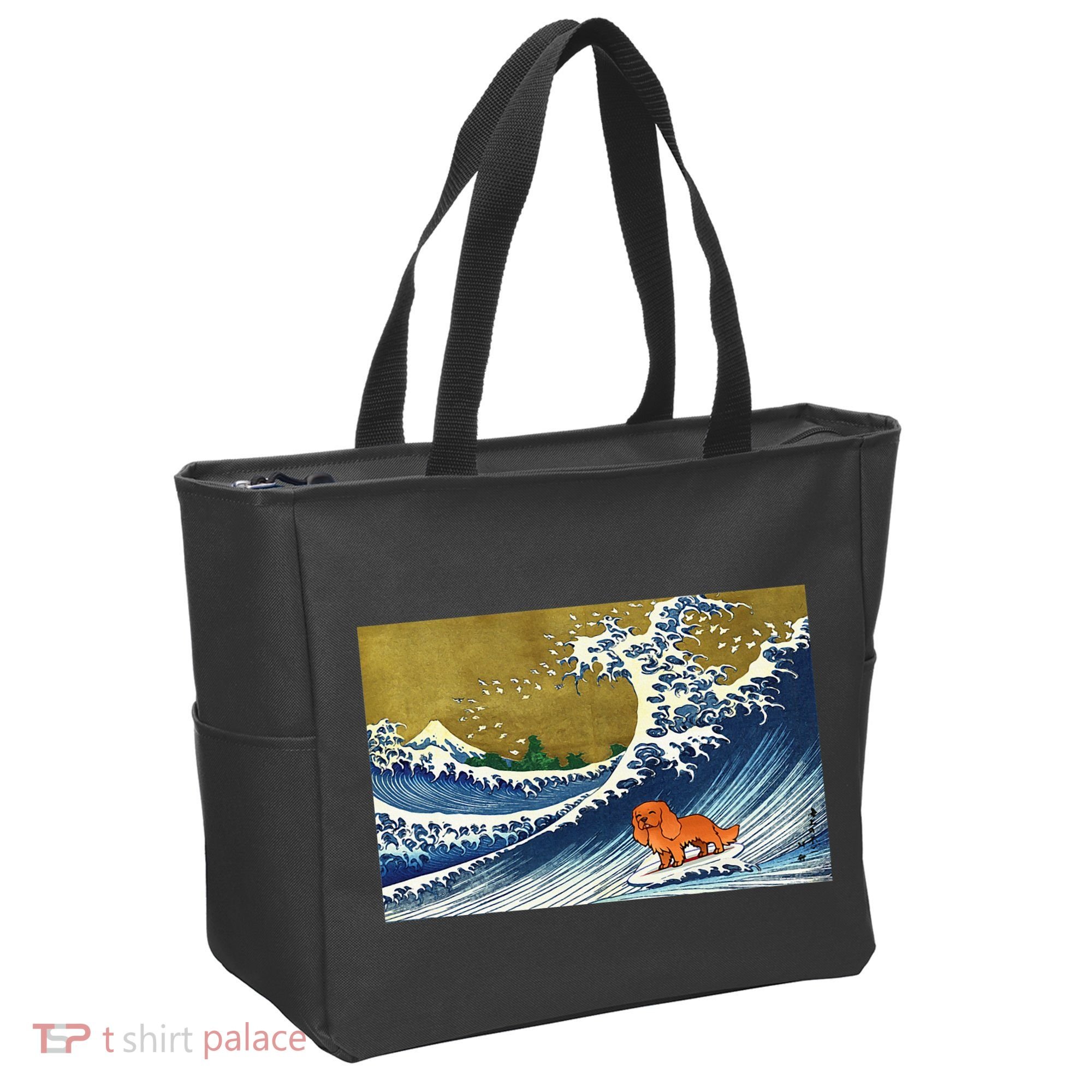 Ruby Cavalier King Charles Spaniel Tote Bag
