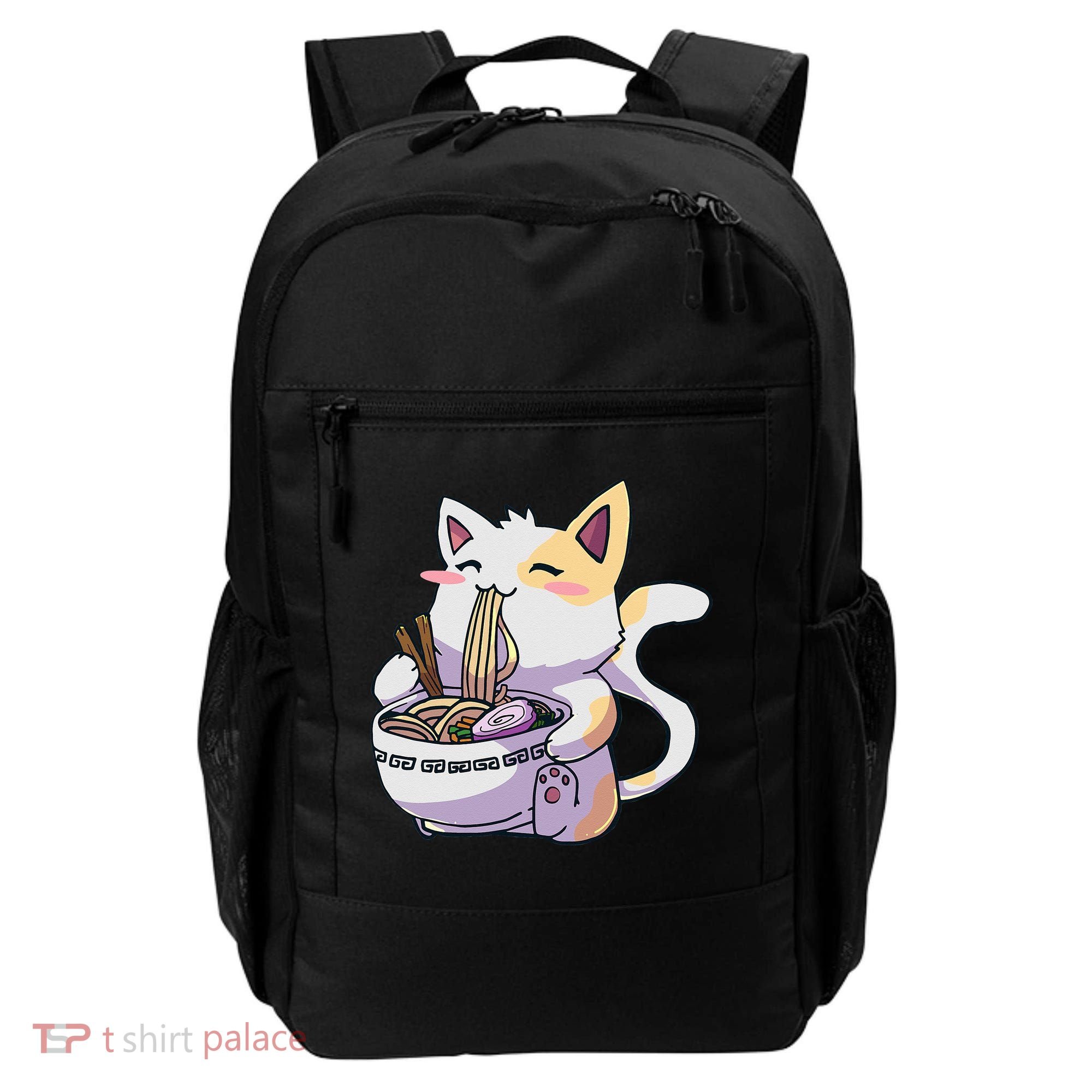 Ramen Cat Kawaii Anime Japanese Kawaii Neko Backpack