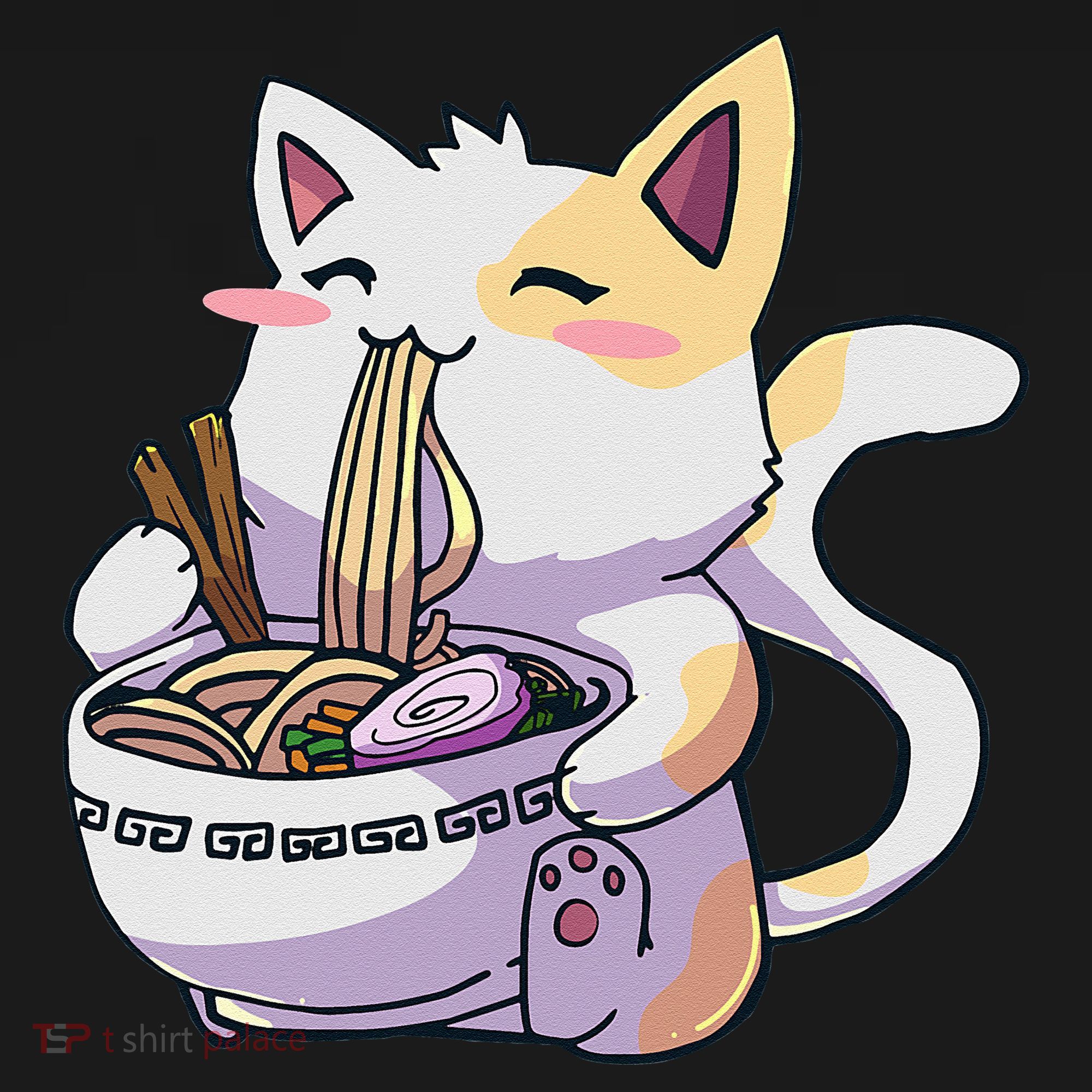 Ramen Cat Kawaii Anime Japanese Kawaii Neko Ornament