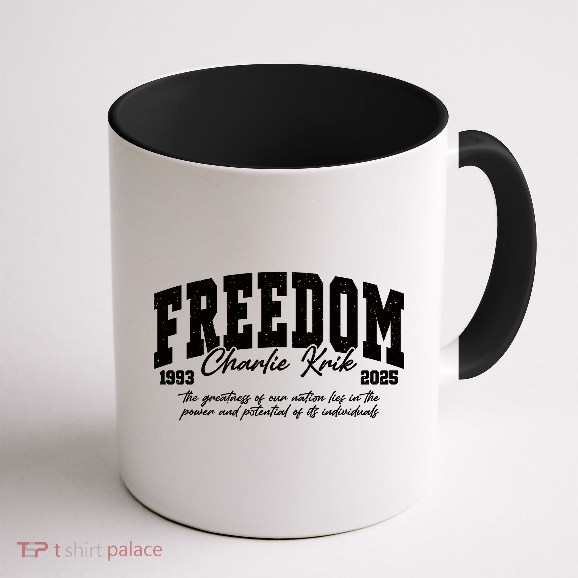 Rip Charlie Kirk Rest In Peace A True American Hero Coffee Mug