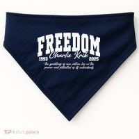 Rip Charlie Kirk Rest In Peace A True American Hero USA-Made Doggie Bandana thumb 0