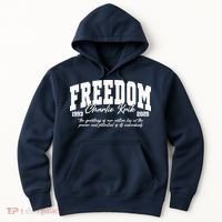 Rip Charlie Kirk Rest In Peace A True American Hero Hoodie thumb 0