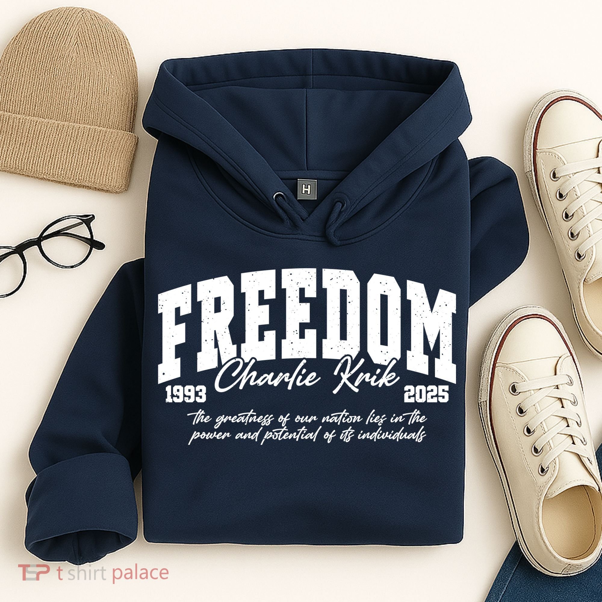 Rip Charlie Kirk Rest In Peace A True American Hero Hoodie