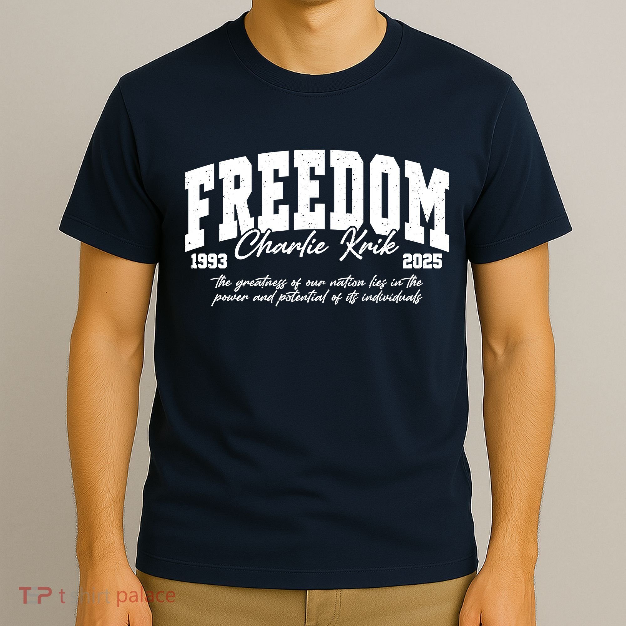 Rip Charlie Kirk Rest In Peace A True American Hero T-Shirt