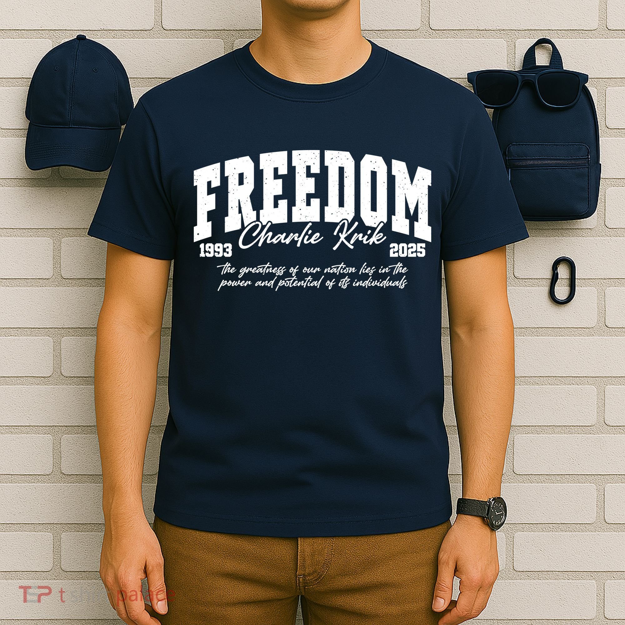 Rip Charlie Kirk Rest In Peace A True American Hero T-Shirt