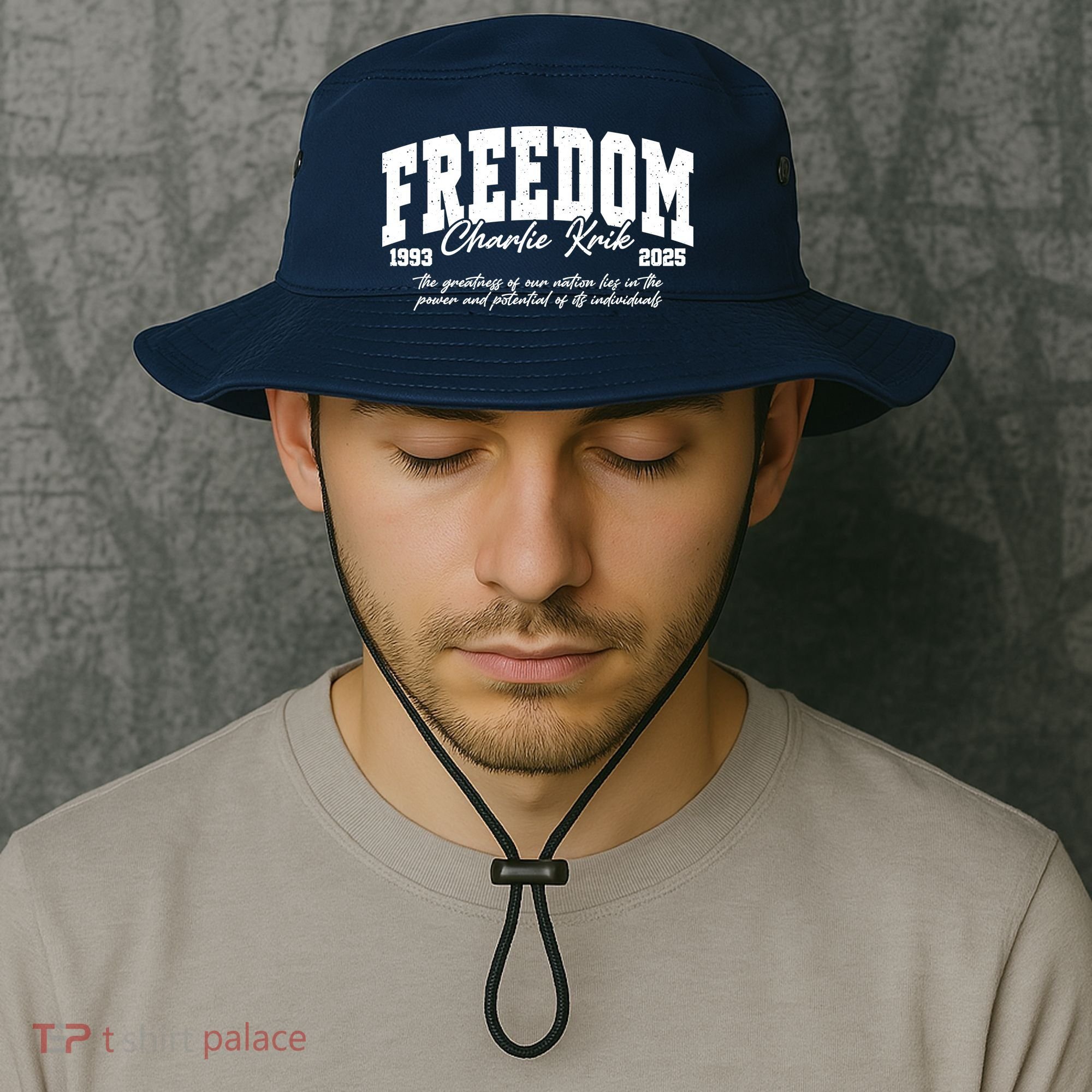 Rip Charlie Kirk Rest In Peace A True American Hero Bucket Hat