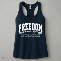Rip Charlie Kirk Rest In Peace A True American Hero Women's Tank Top thumb 3