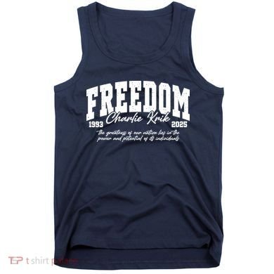 Rip Charlie Kirk Rest In Peace A True American Hero Tank Top