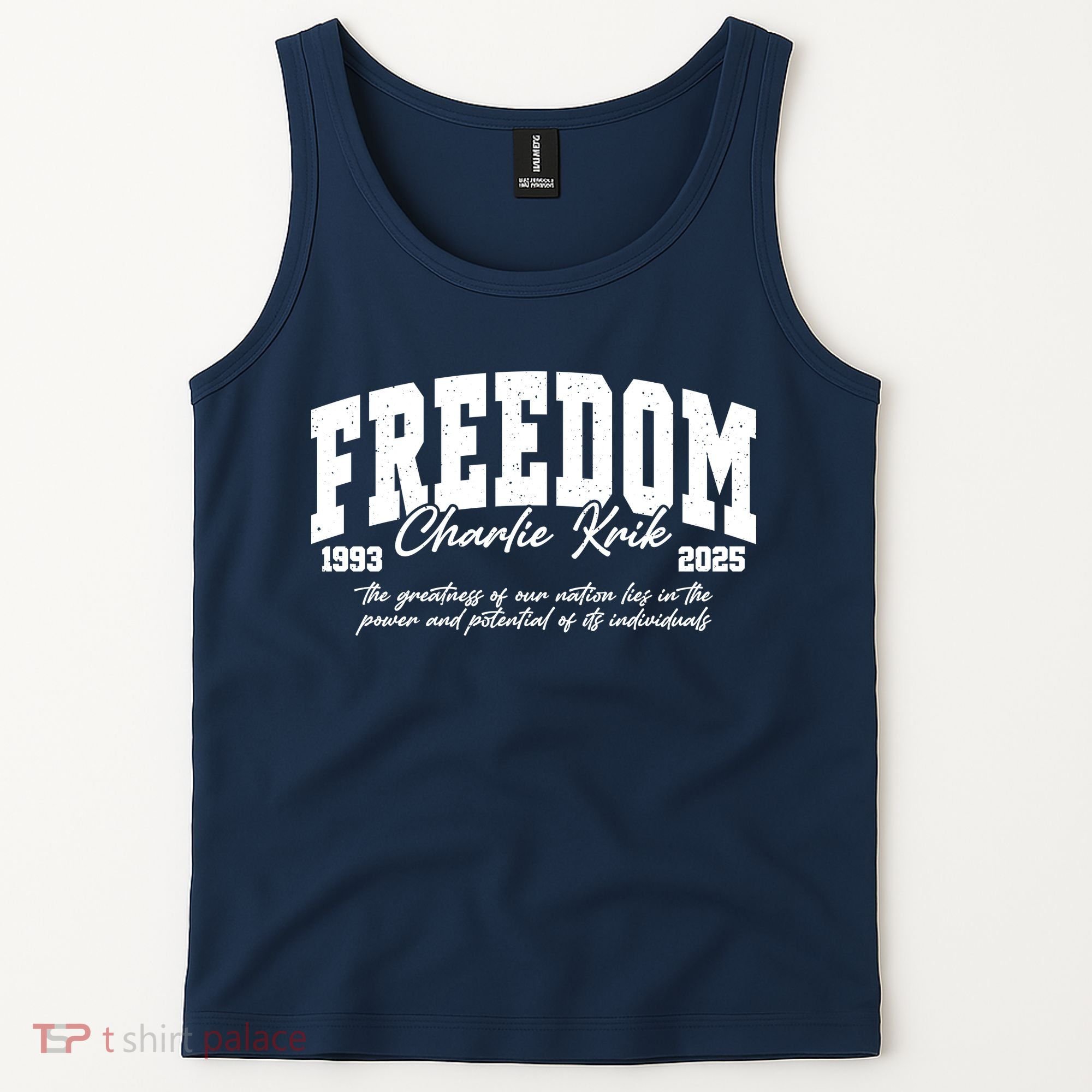 Rip Charlie Kirk Rest In Peace A True American Hero Tank Top
