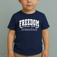 Rip Charlie Kirk Rest In Peace A True American Hero Toddler T-Shirt thumb 2