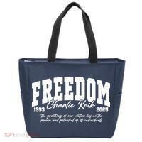 Rip Charlie Kirk Rest In Peace A True American Hero Tote Bag thumb 0
