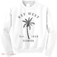 Retro Cool Key West Florida Palm Tree Novelty Kids Sweatshirt thumb 0