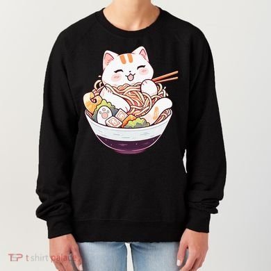 Ra Cat Kawaii Neko Cute Anime Women's Sweatshirt