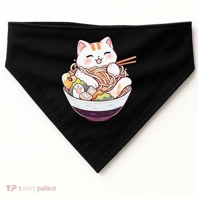 Ra Cat Kawaii Neko Cute Anime USA-Made Doggie Bandana