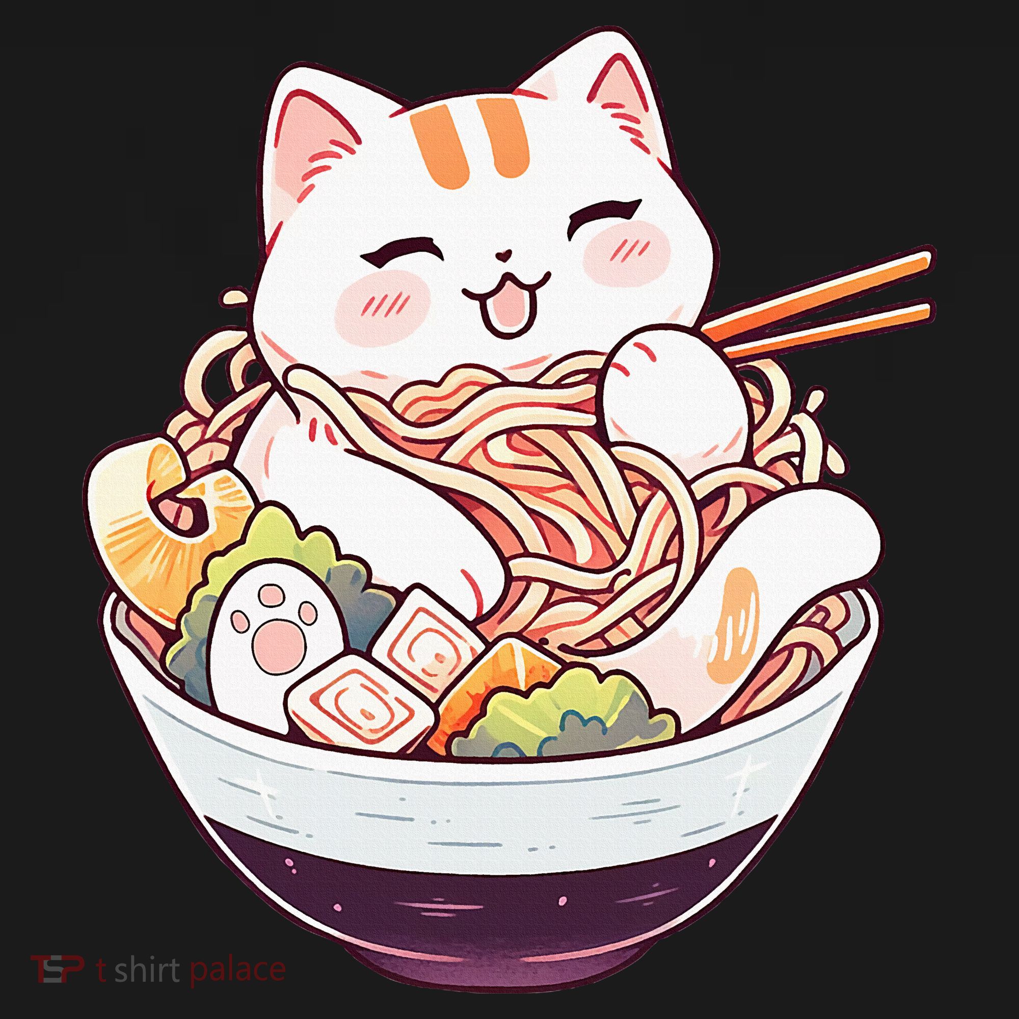 Ra Cat Kawaii Neko Cute Anime USA-Made Doggie Bandana