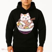 Ra Cat Kawaii Neko Cute Anime Hoodie thumb 2