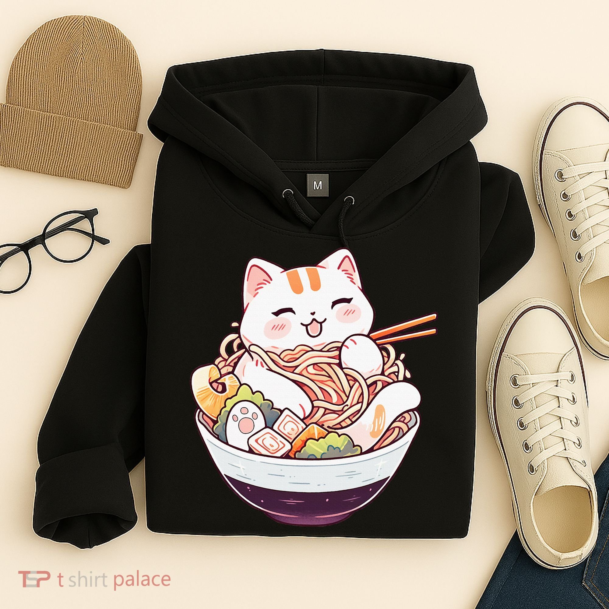 Ra Cat Kawaii Neko Cute Anime Hoodie