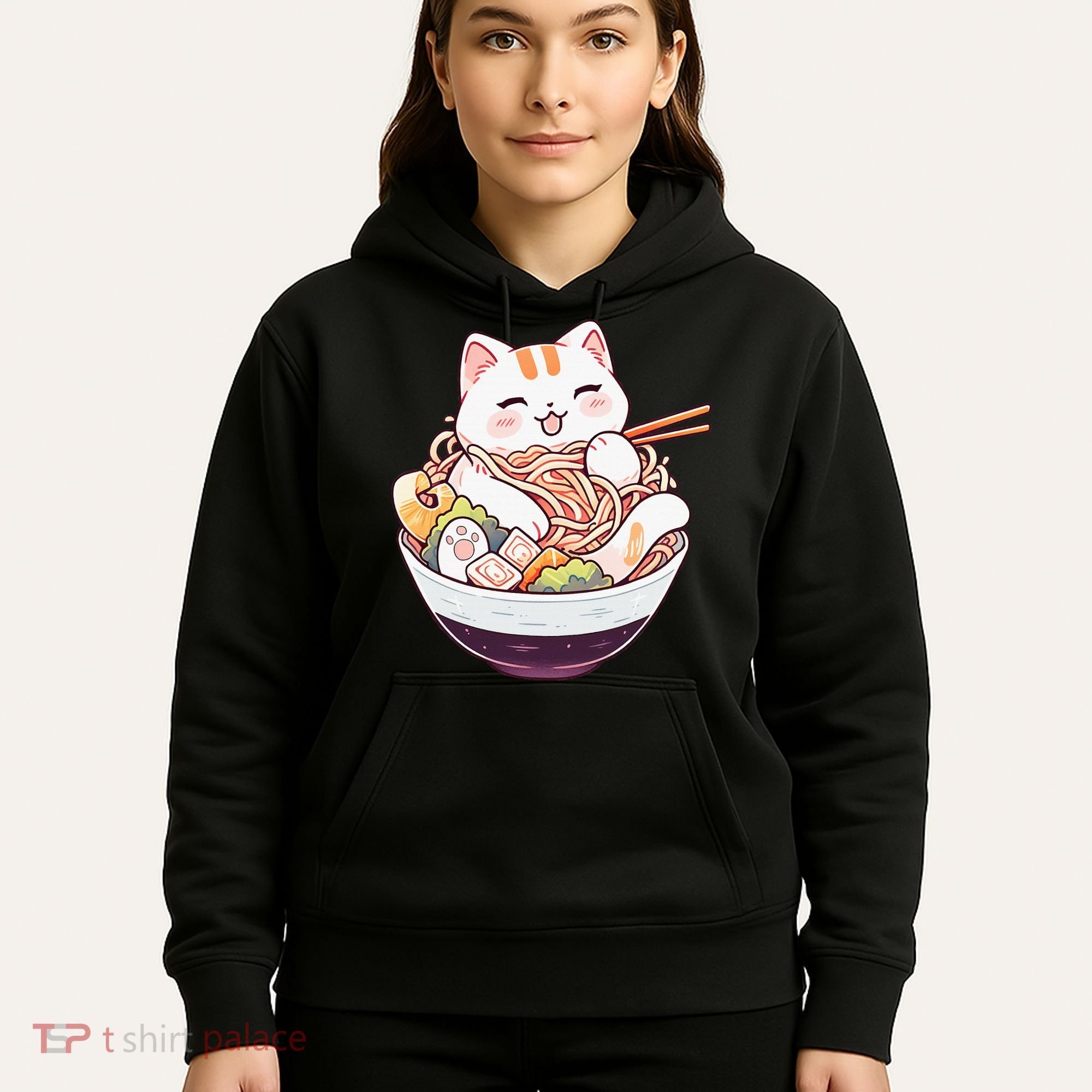Ra Cat Kawaii Neko Cute Anime Hoodie