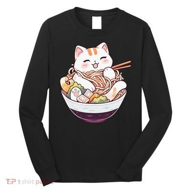 Ra Cat Kawaii Neko Cute Anime Long Sleeve Shirt