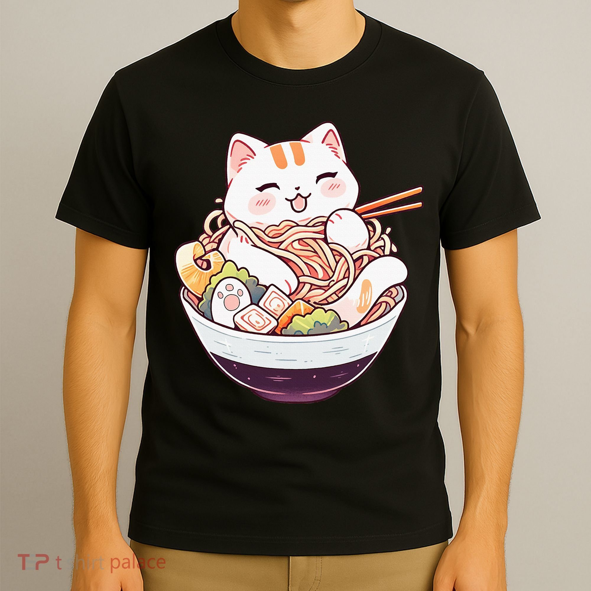 Ra Cat Kawaii Neko Cute Anime T-Shirt
