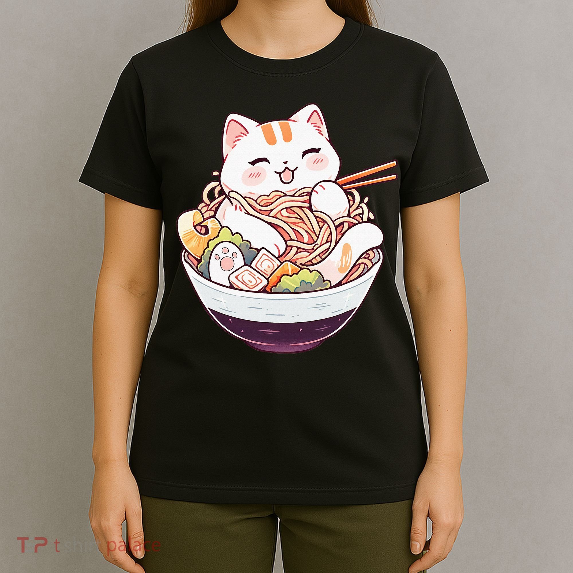 Ra Cat Kawaii Neko Cute Anime T-Shirt