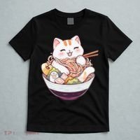 Ra Cat Kawaii Neko Cute Anime T-Shirt thumb 5