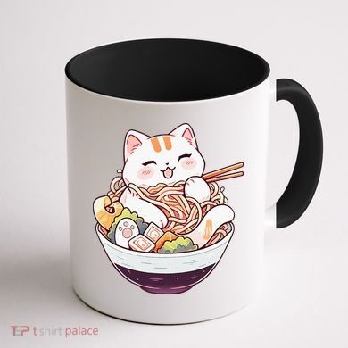 Ra Cat Kawaii Neko Cute Anime Coffee Mug back