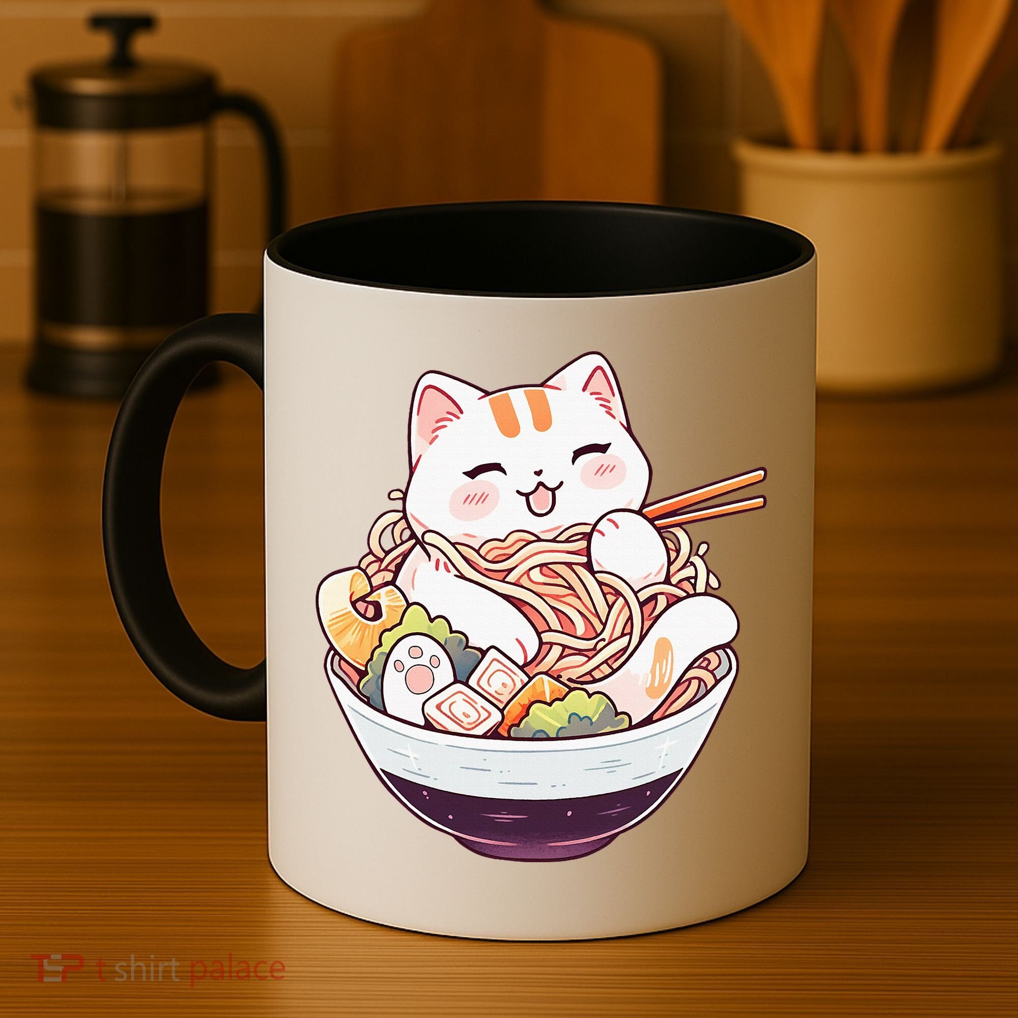 Ra Cat Kawaii Neko Cute Anime Coffee Mug