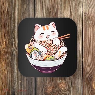 Ra Cat Kawaii Neko Cute Anime Coaster