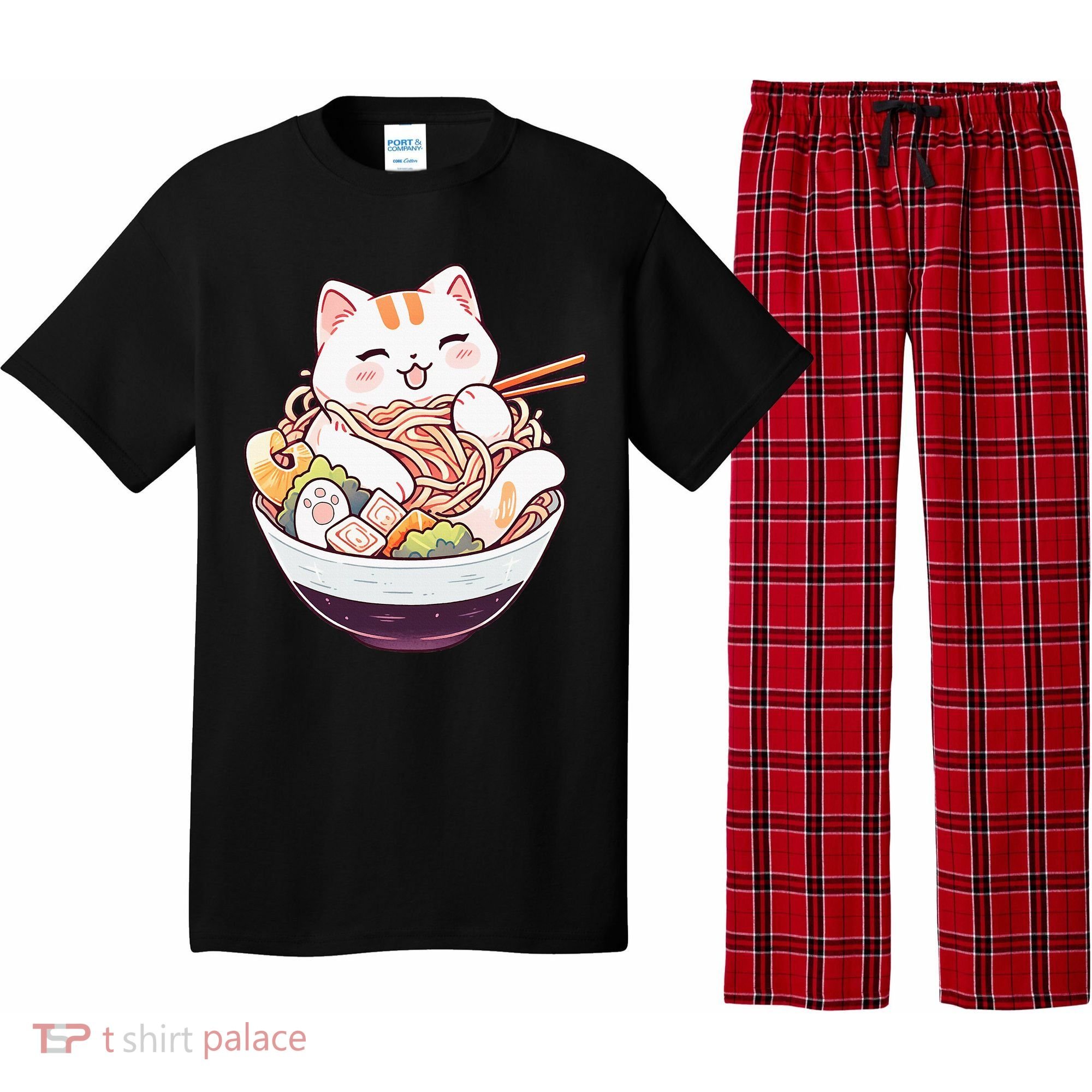 Ra Cat Kawaii Neko Cute Anime Pajama Set