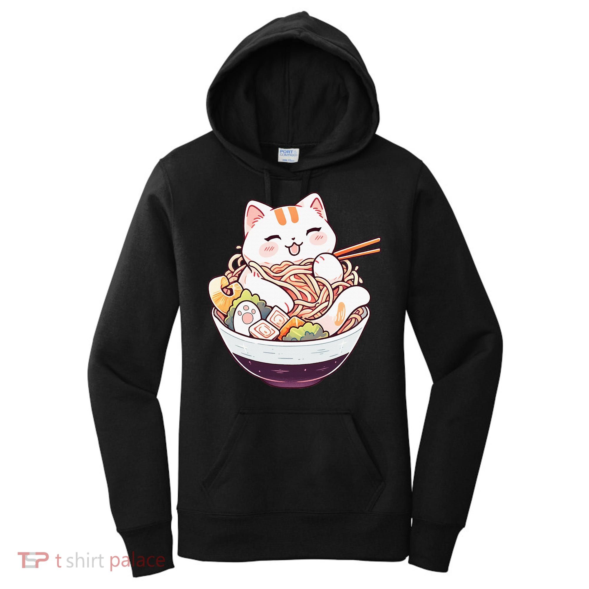 Ra Cat Kawaii Neko Cute Anime Women's Hoodie