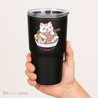Ra Cat Kawaii Neko Cute Anime Tumbler thumb 2