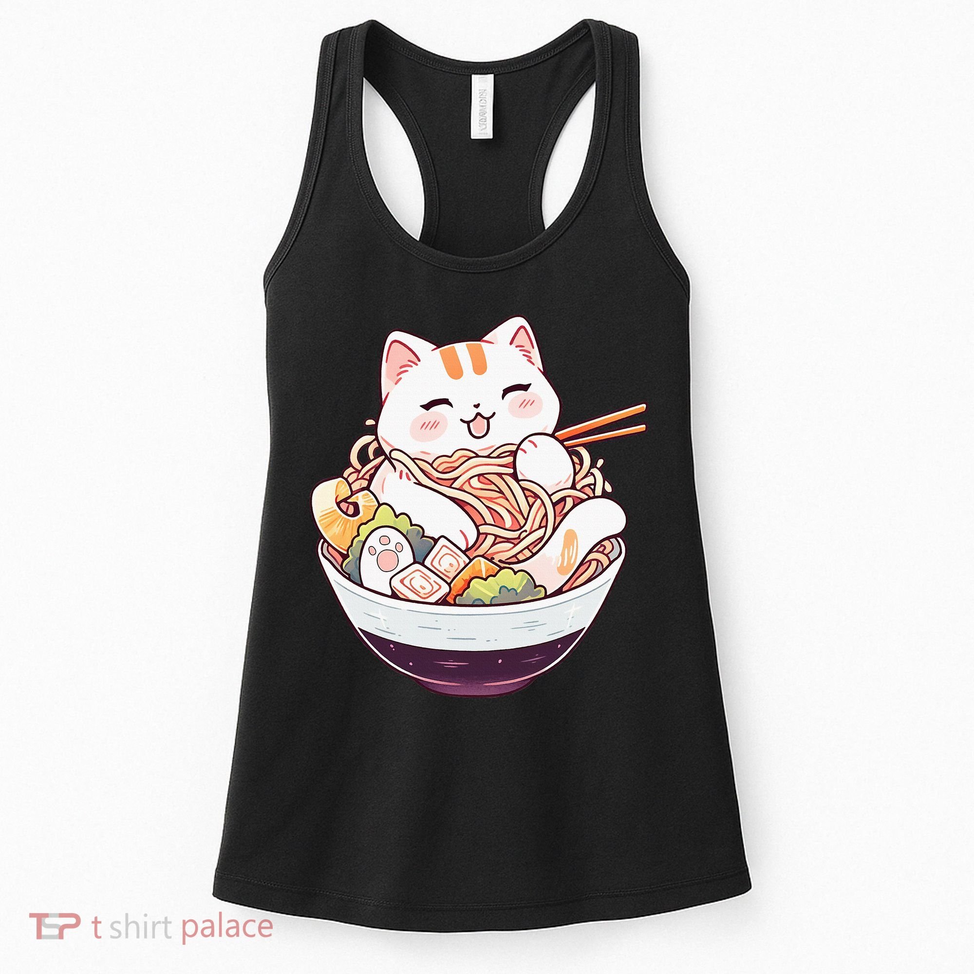 Ra Cat Kawaii Neko Cute Anime Women's Tank Top