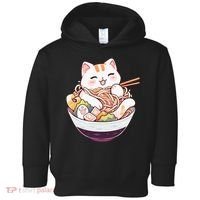 Ra Cat Kawaii Neko Cute Anime Toddler Hoodie thumb 0