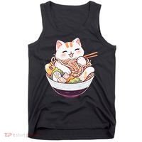 Ra Cat Kawaii Neko Cute Anime Tank Top thumb 0