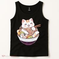Ra Cat Kawaii Neko Cute Anime Tank Top thumb 2