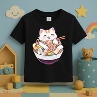 Ra Cat Kawaii Neko Cute Anime Toddler T-Shirt thumb 3