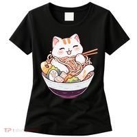 Ra Cat Kawaii Neko Cute Anime Women's T-Shirt thumb 0