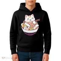 Ra Cat Kawaii Neko Cute Anime Kids Hoodie thumb 4