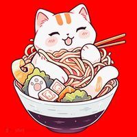 Ra Cat Kawaii Neko Cute Anime Santa Hat thumb 1