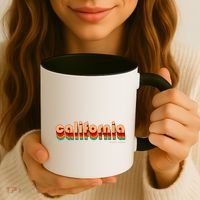 Retro California Limited Edition Logo Coffee Mug thumb 3