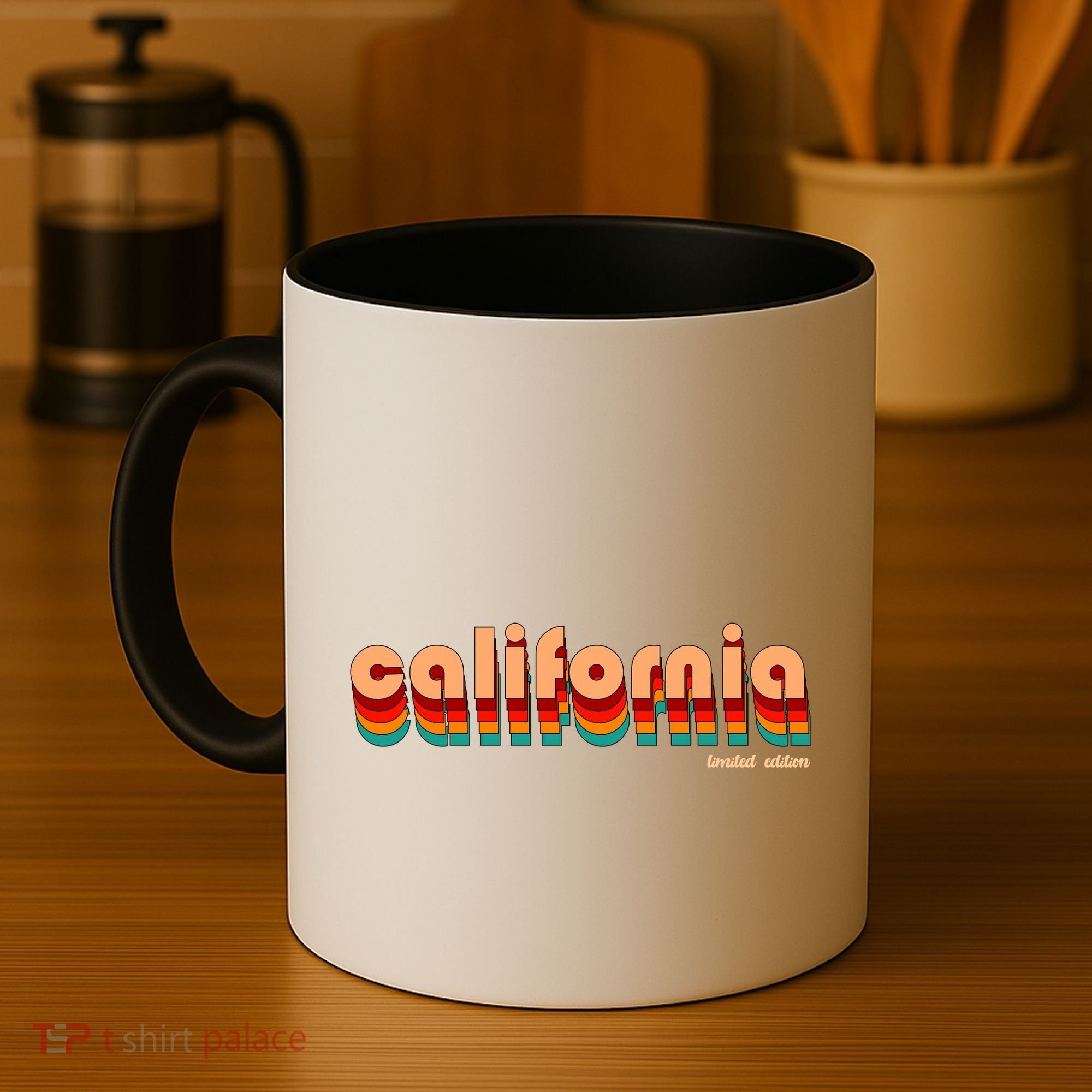Retro California Limited Edition Logo Coffee Mug