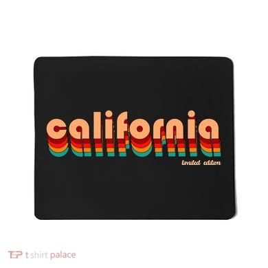 Retro California Limited Edition Logo Mousepad
