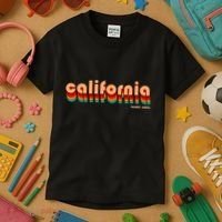 Retro California Limited Edition Logo Kids T-Shirt thumb 3
